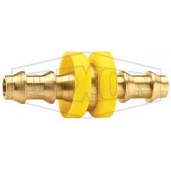 1/2" Push-On Hose Mender Brass
