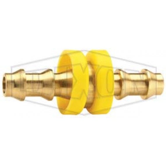3/4" Push-On Hose Mender Brass