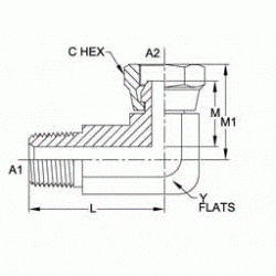04MP-04FPS 90° Elb Long Frg ...