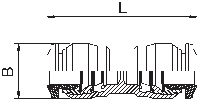 88040-06-04 Union Reducer 3/8 Tb x 1/4 Tb