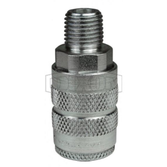 1/4 IND COUP 1/4 M-NPTF STEEL