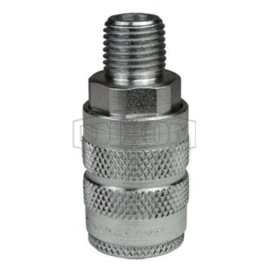 1/4 IND COUP 1/4 M-NPTF STEEL