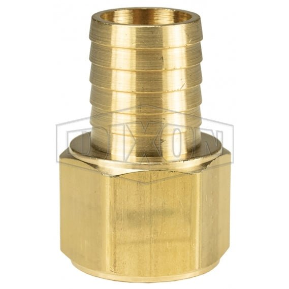 1" Hose ID x 1" NPTF Solid Fe...