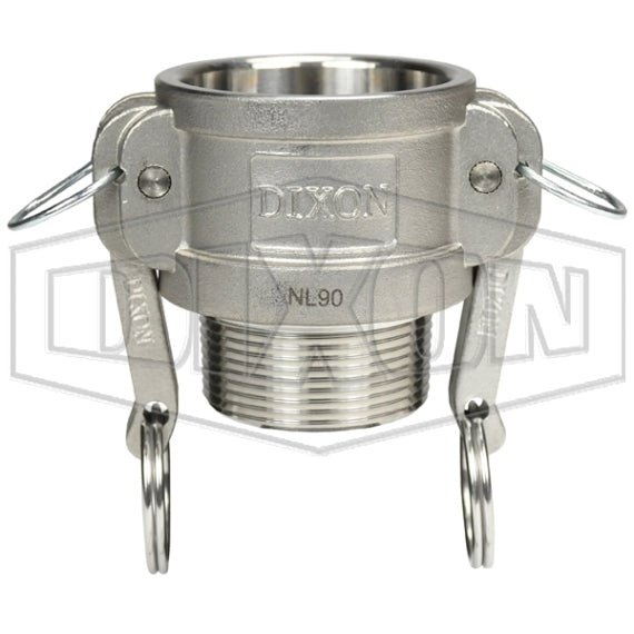 1-1/2" Global Fem Coupler x Male NPT
