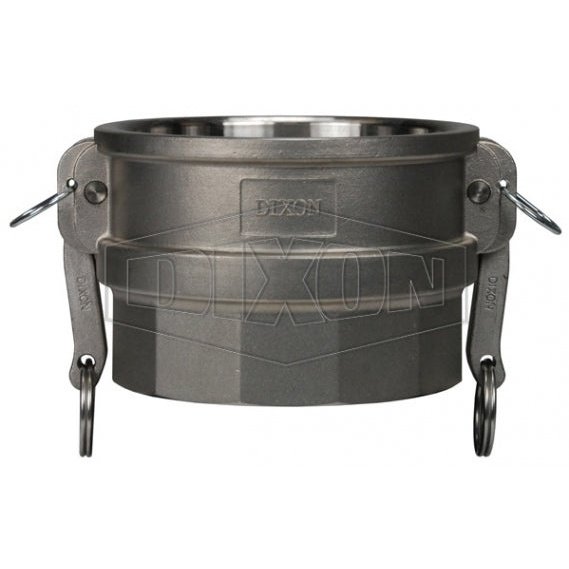 4" Global 316SS Fem Coupler x Female NPT