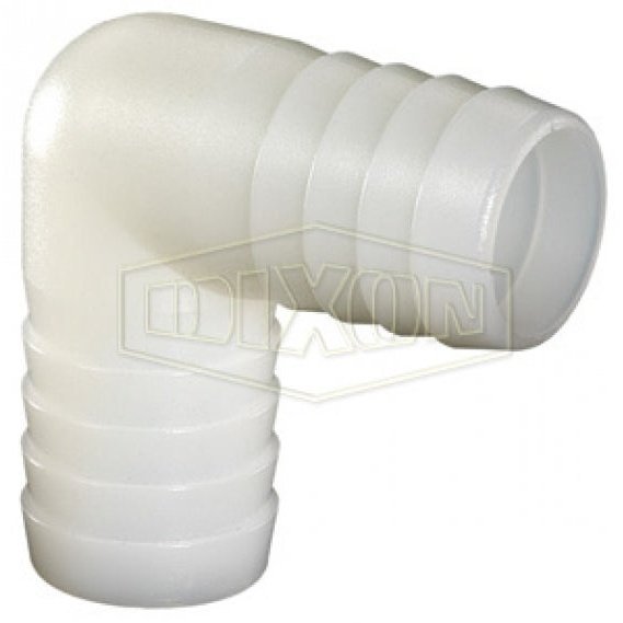 3/4" Hose Barb x 90° Hose Bar...