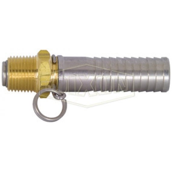 Brass Straight Swiv x Hose Sh...