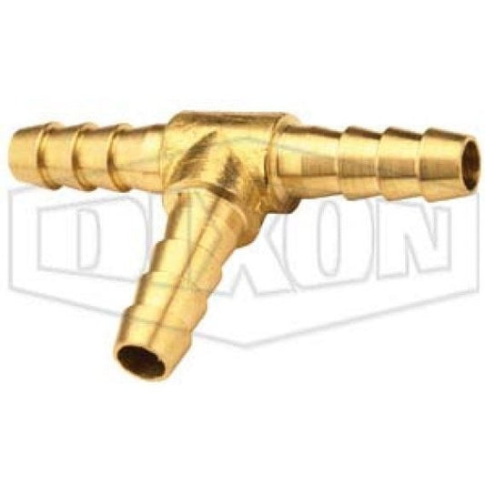 1/4" Brass Hose Barb Tee Spli...