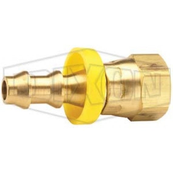 3/8" P/On Hose ID x3/4-16 UNF...