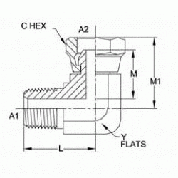 02MP-02FPS 90° Elbow