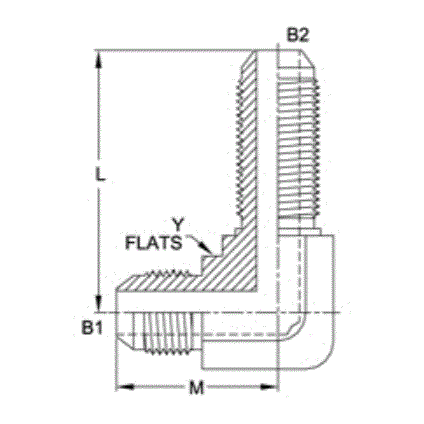 04MJ-04MJ Bulkhead 90° Elbow ...