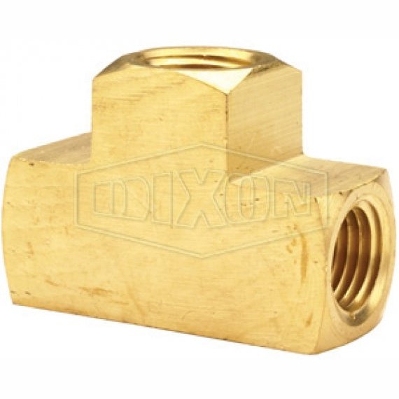 1/4" BRASS TEE