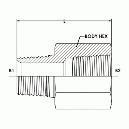 04MP-08FP Straight Expander