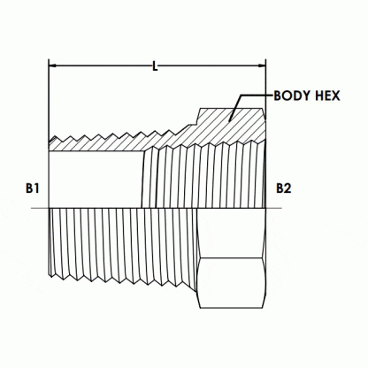 20MP-16FP Reducer Bushing