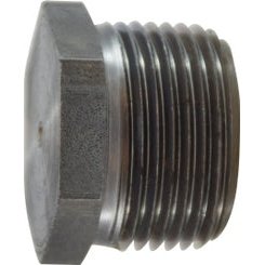 1/4 BLACK HEX HD STEEL PLUG