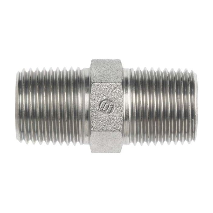 06MBSPT-06MBSPT Hex Nipple