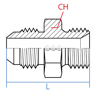 MALE JIC X MALE BSPP