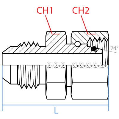 MJIC-FEM METRIC SOFT SEAL