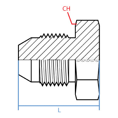 KOMATSU PLUG 18 X 1.5