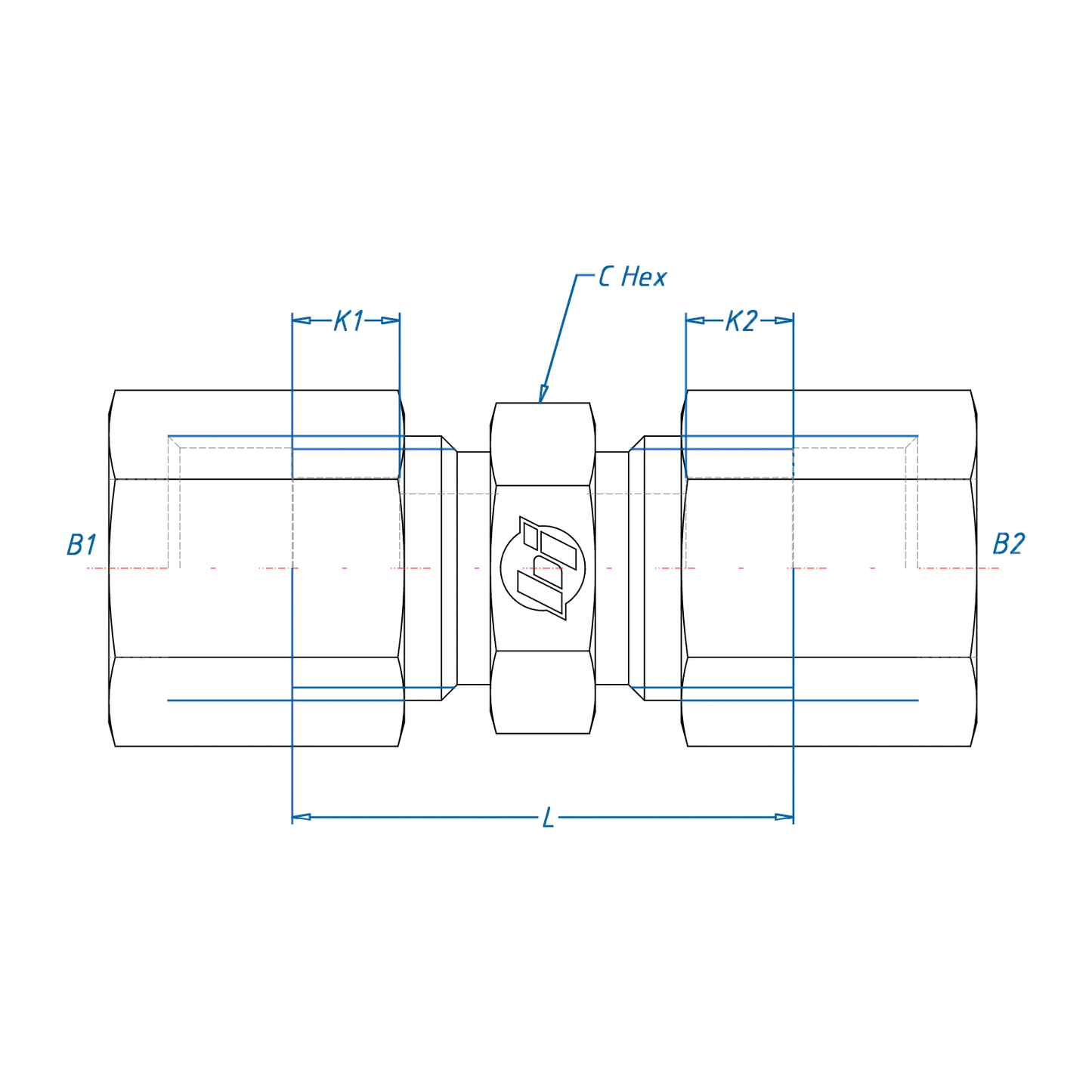 08BT-08BT Straight