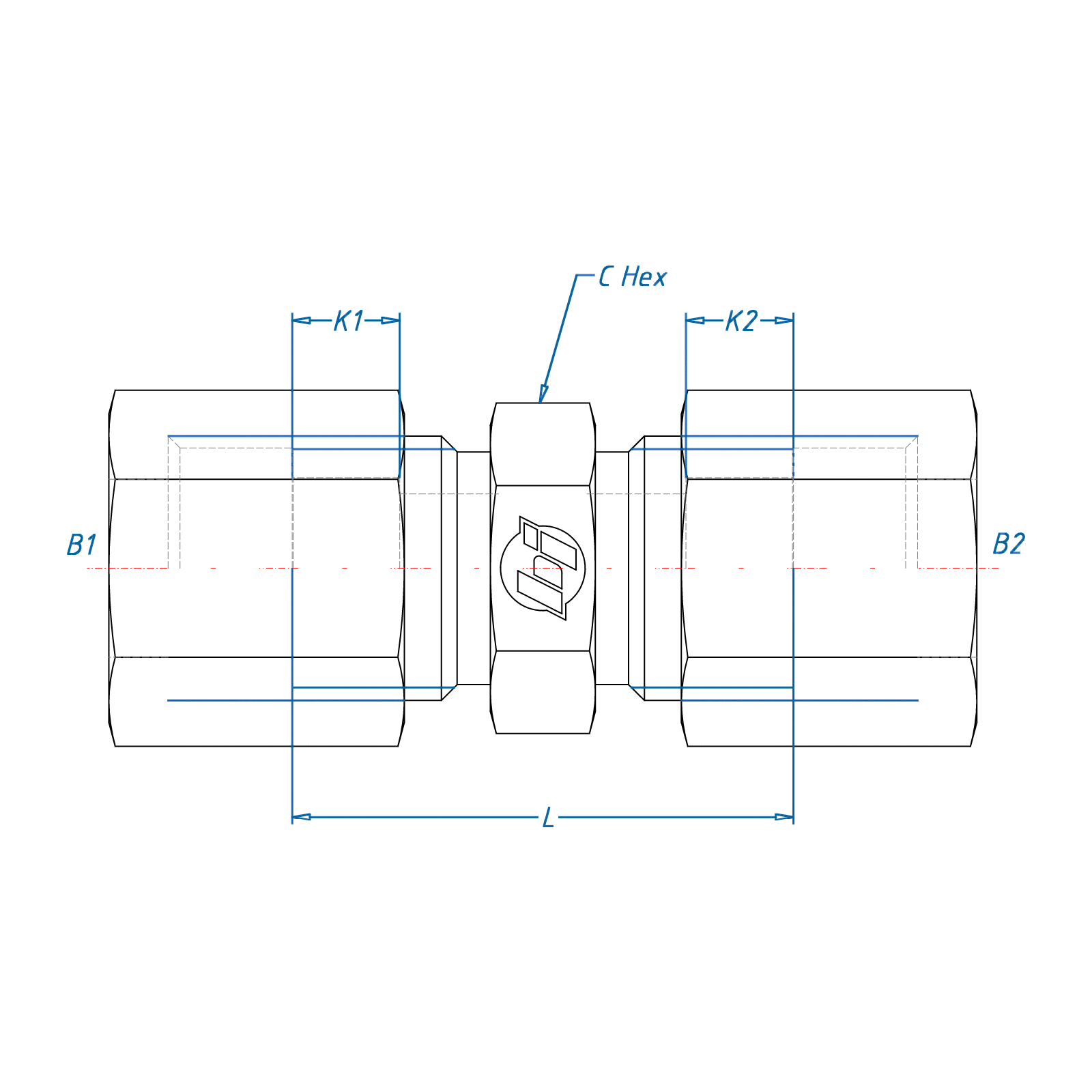 08BT-08BT Straight