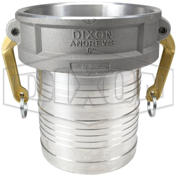 6" Global Alum Fem Coupler x ...