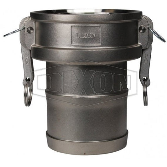 6" Global 316SS Fem Coupler