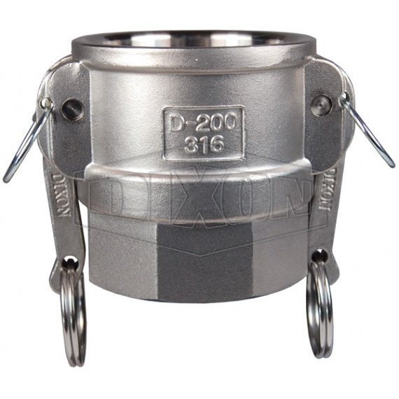 3" Global 316SS Fem Coupler x Female NPT