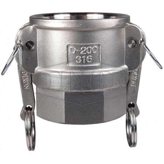 1-1/4" Global 316SS Fem Coupler